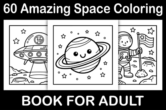 Amazing Space Coloring Pages Graphics